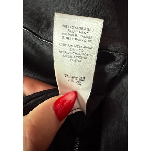 Laundry By Shelli Segal Black Textured Pencil Skirt Size 14 Stretch Sexy Classic - Picture 8 of 9